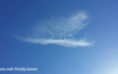 Blessings Come As Feather Clouds | Angel Sign