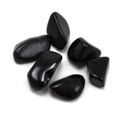 Black Tourmaline Tumbled Stone for Protection