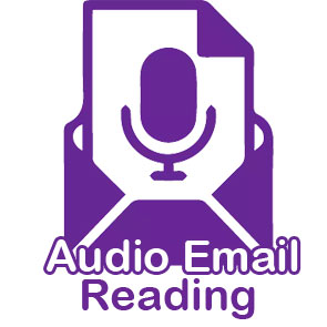 Audio Email Readings