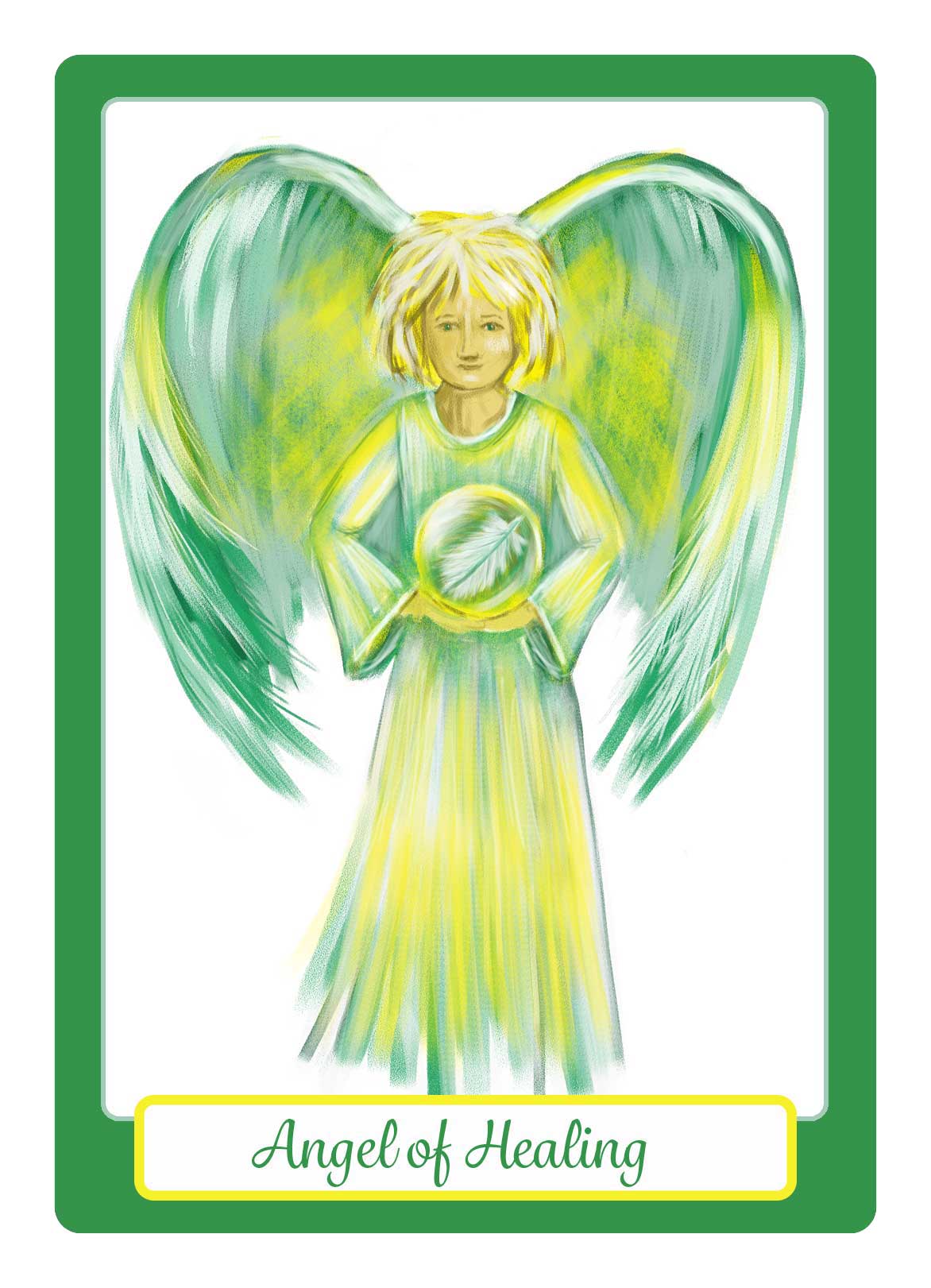 Angel of Healing Card - Awaken with Angels Oracle Deck