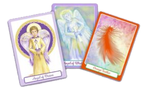 Awaken with Angels Oracle Cards Designed by Karen Borga