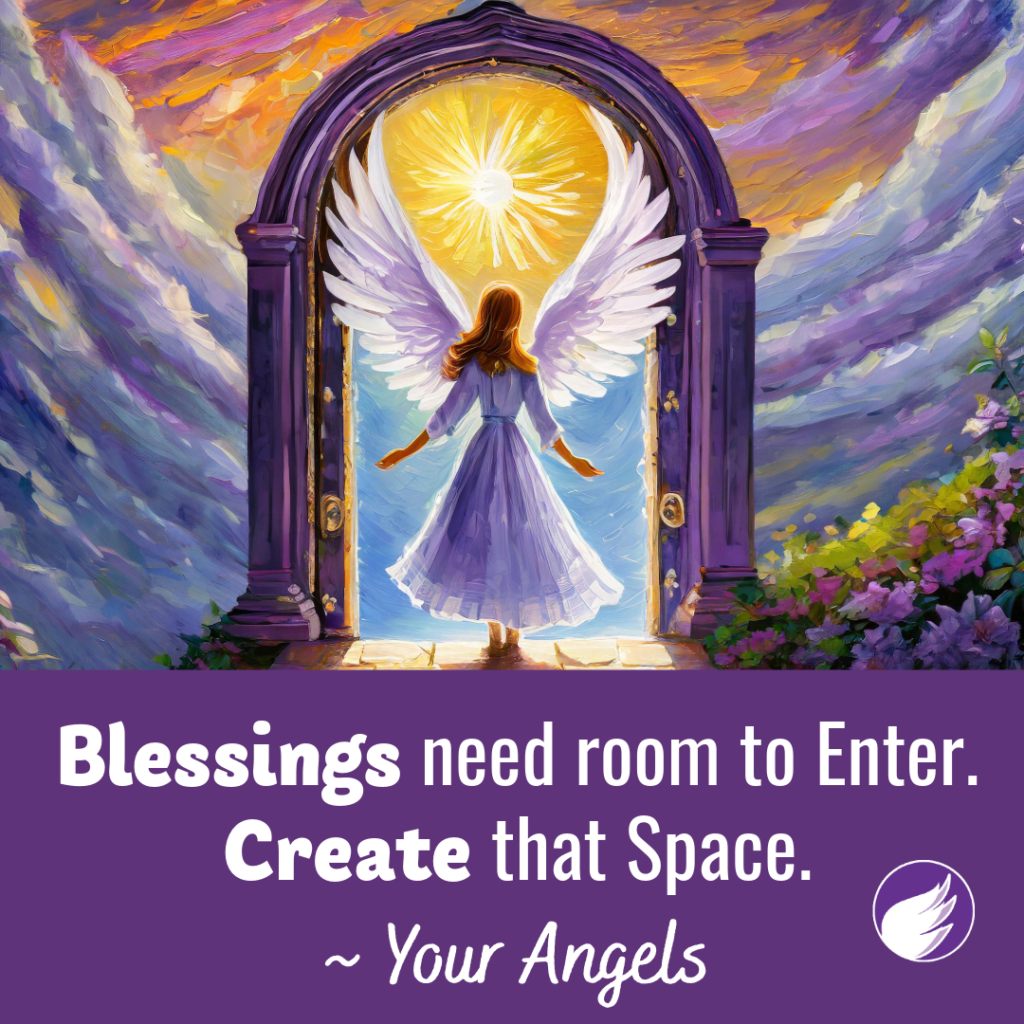 Creating Space for Blessings: The Power of Releasing